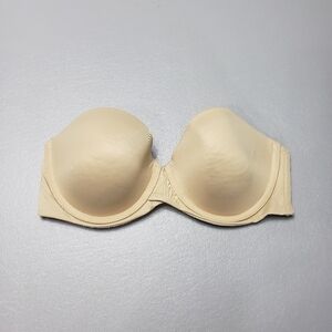 3/$15 Maidenform tan Strapless bra women's size 34C